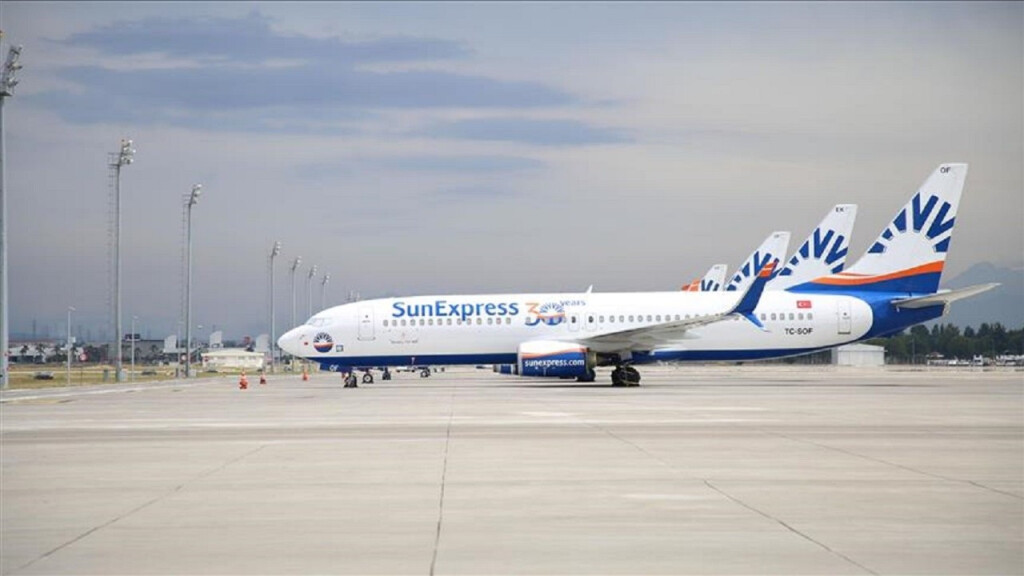 SunExpress Erbil ve Beyrut seferlerini 17 Aralık'a kadar iptal etti