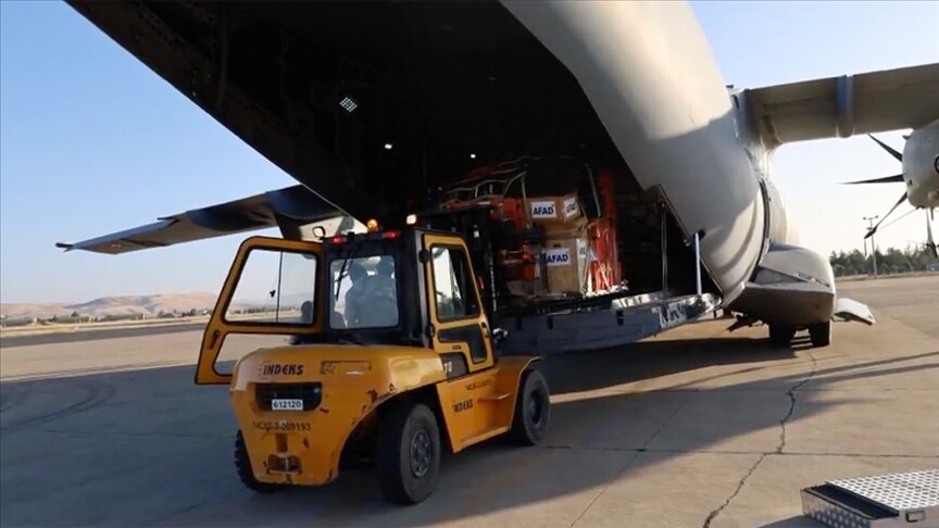 Depremden etkilenen Afganistan'a Türkiye'den yardım eli