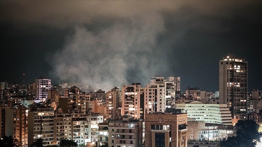 İsrail'in Beyrut'un merkezine düzenlediği saldırıda 22 kişi öldü, 117 kişi yaralandı