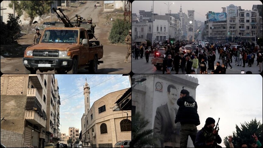 Rejim karşıtı güçler stratejik önemdeki Humus ilinde, Rasten ilçesini ele geçirdi