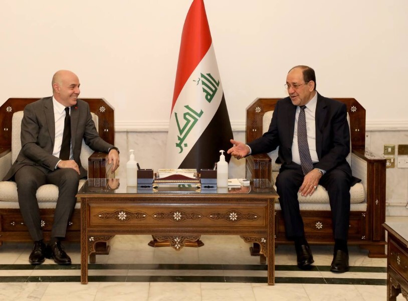Kanun Devleti lideri Nuri El-Maliki, Türkiye'nin Bağdat Büyükelçisini kabul etti