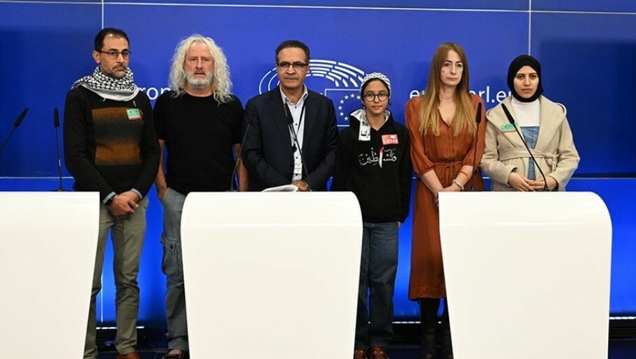 Filistinliler, Gazze'deki dramı Avrupa Parlamentosu'nda anlattı
