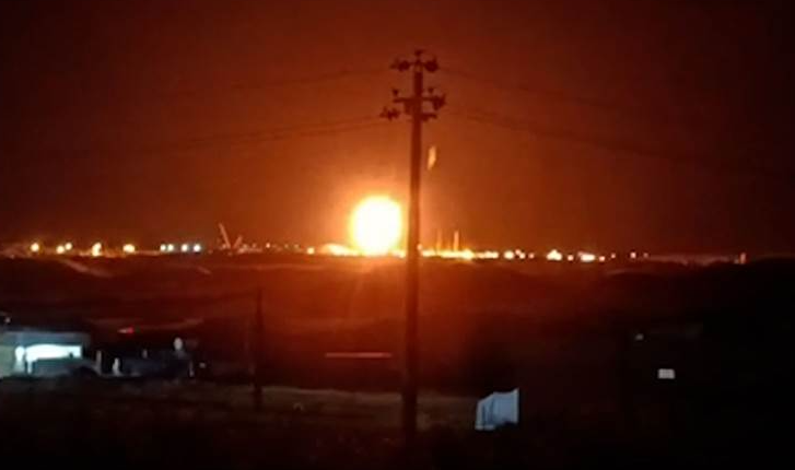 Kor Mor Gaz sahasına roketli saldırı