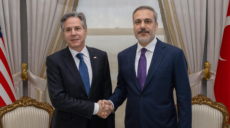 Türkiye Dışişleri Bakanı Hakan Fidan, ABD'li mevkidaşı ile görüştü