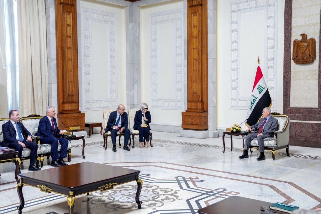 Cumhurbaşkanı Reşit, Türkiye Ticaret Bakanı Bolat’ı kabul etti