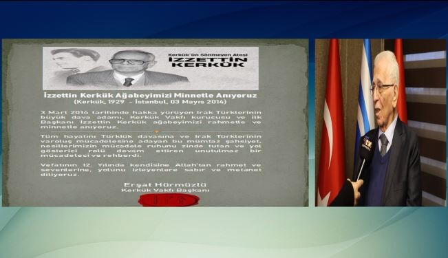 İzzettin Kerkük vefatının 12. yılında anıldı
