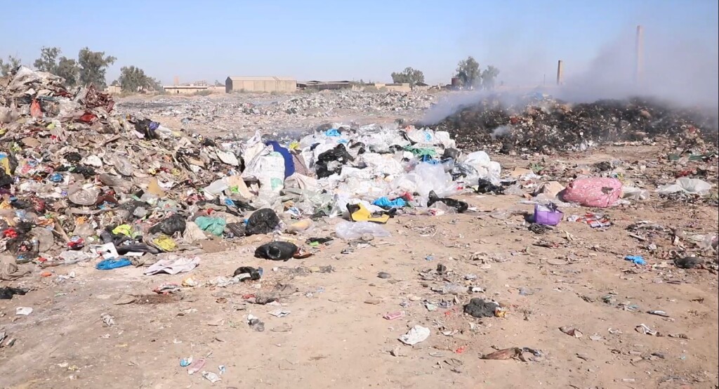 Diyale’de çöp krizi: “Yakılan çöpler halk sağlığını olumsuz yönde etkiliyor”