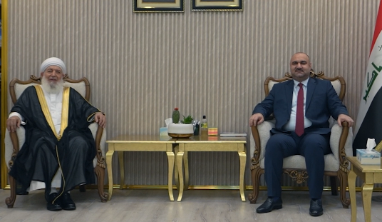 ITC Genel Başkanı Ağa, Şeyh Hamid'i kabul etti