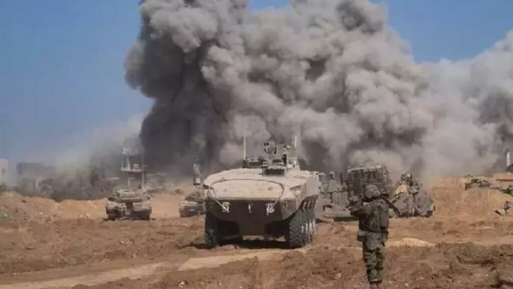 İsrail’den kara saldırısı: Silah depoları hedef alındı