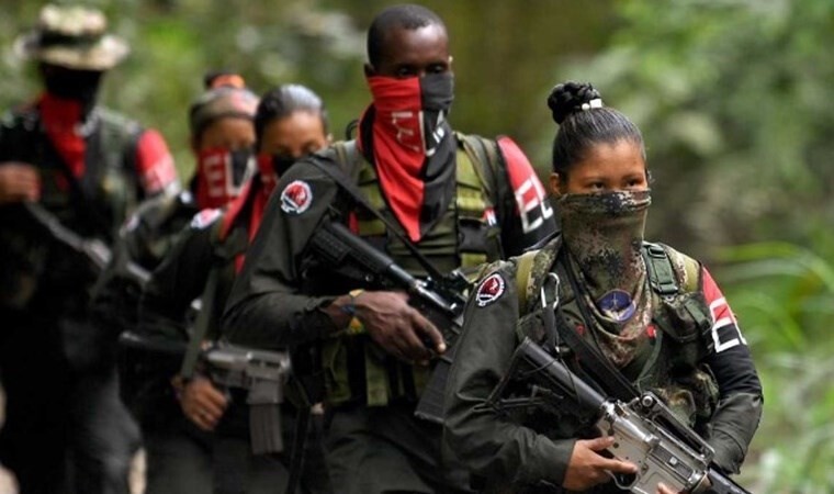 Kolombiya'da ordunun operasyonunda silahlı isyancı örgüt ELN'nin 6 mensubu öldü
