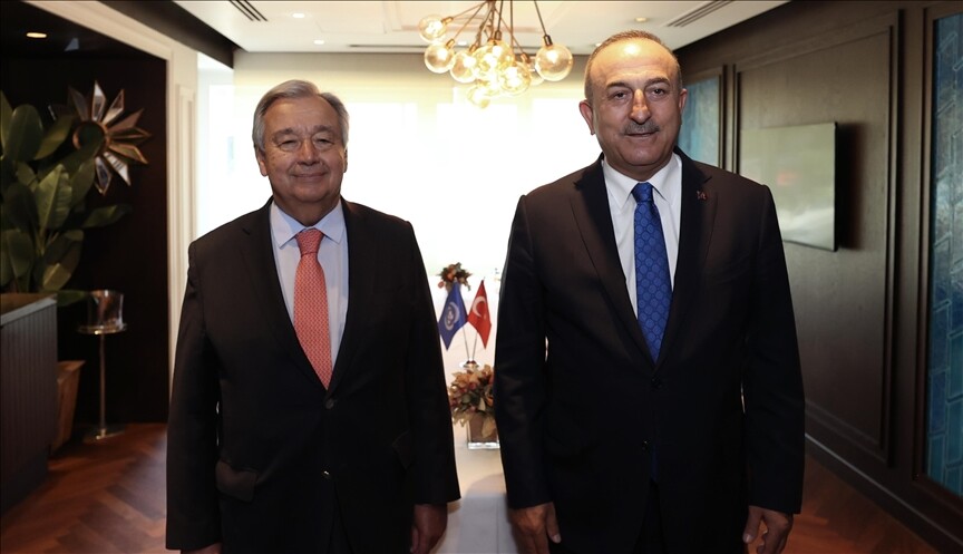 Çavuşoğlu, BM Genel Sekreteri Guterres'le telefonda görüştü