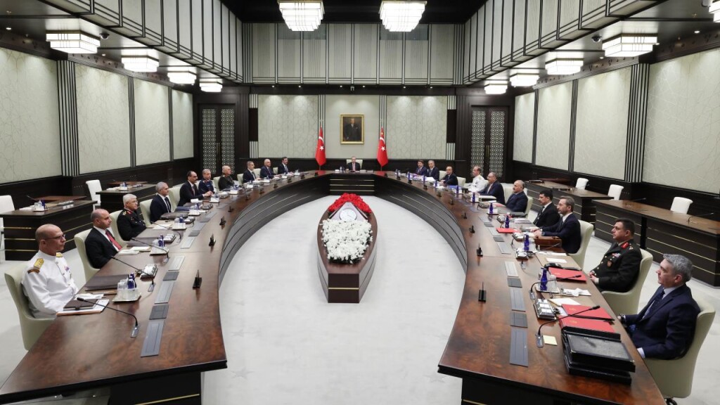 Türkiye Milli Güvenlik Kurulu bugün toplanacak
