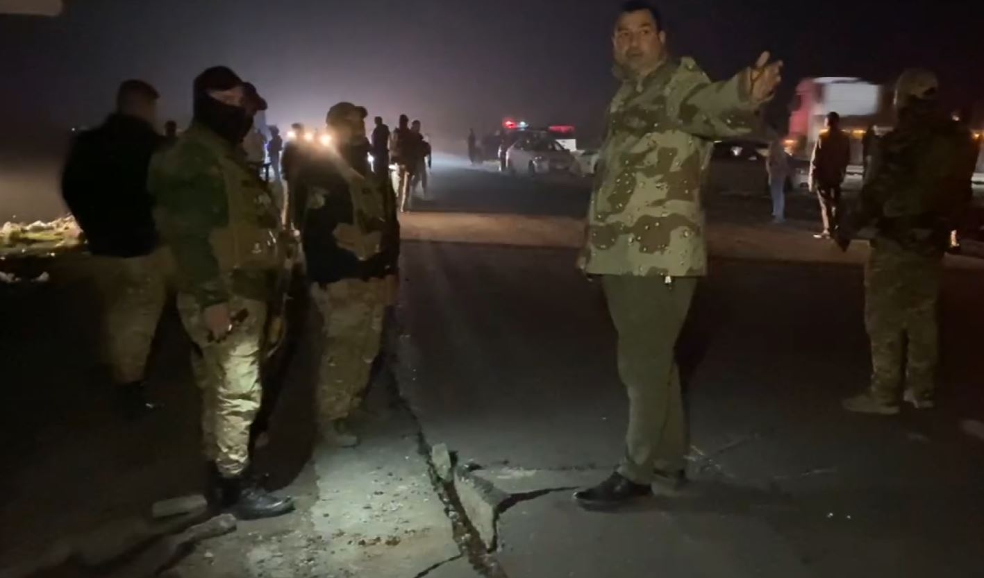 Kerkük ile Altunköprü Arasındaki Yolda Bomba Patladı