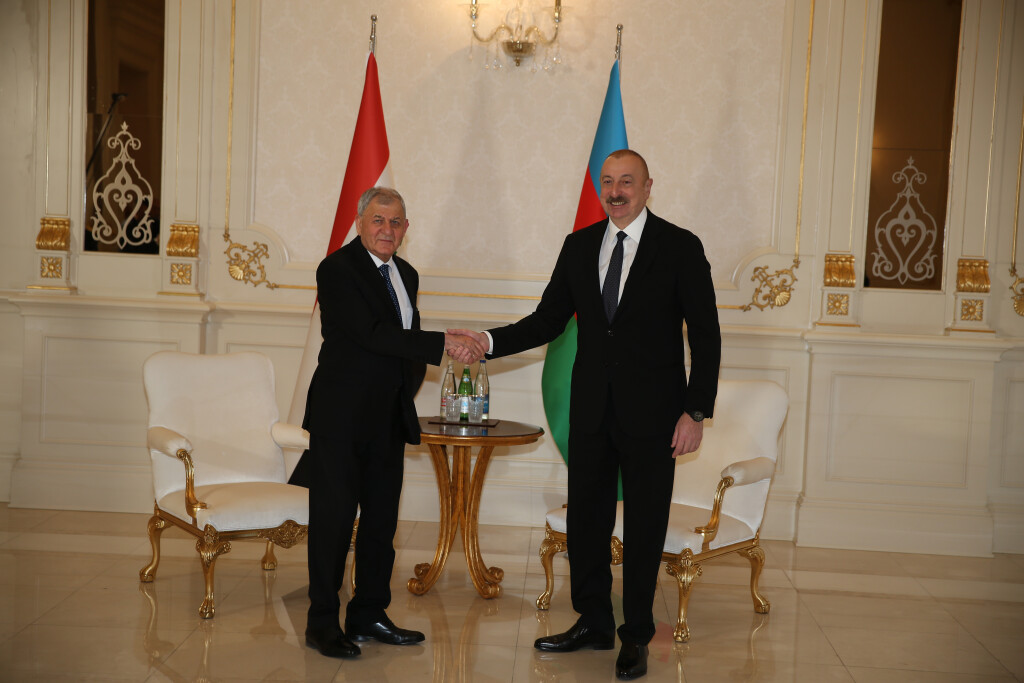 Irak Cumhurbaşkanı Reşid, Azerbaycan'da