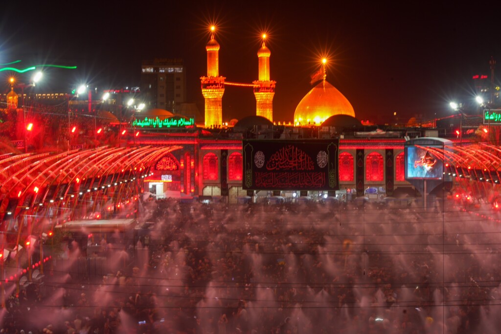 Kerbela'da matem töreni düzenlendi