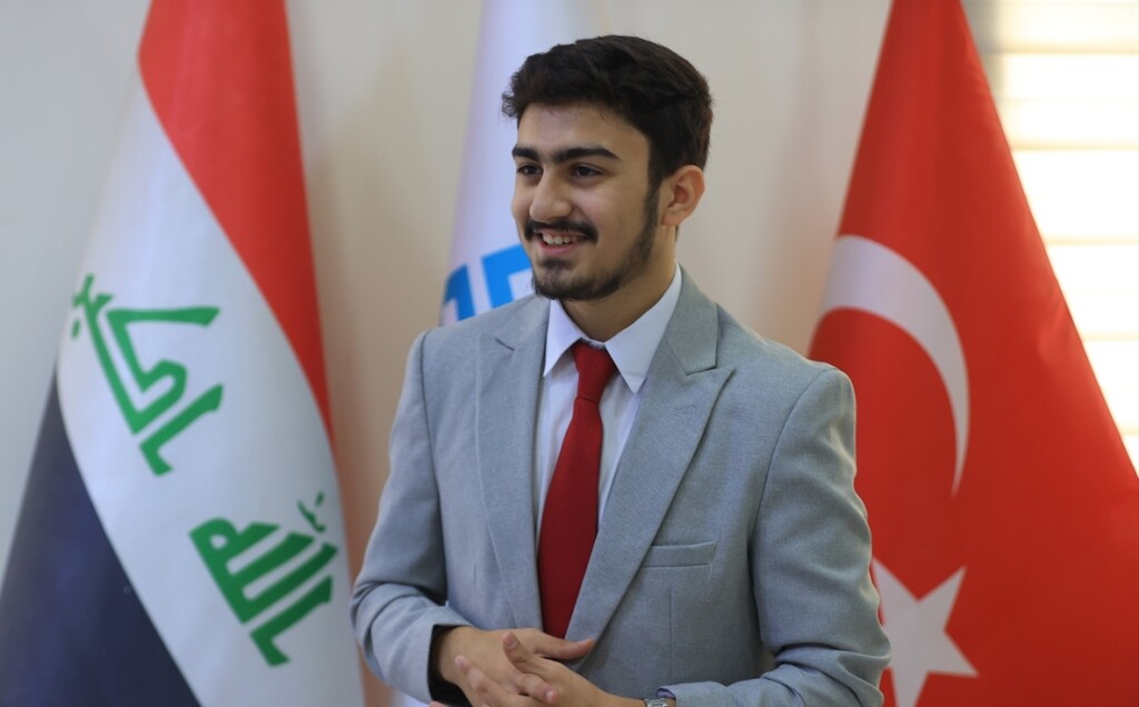 Irak birincisi Türk okulu mezunu genç, hekimlik hayalini Türkiye'de okuyarak gerçekleştirecek