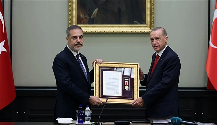 Erdoğan'dan Hakan Fidan'a 