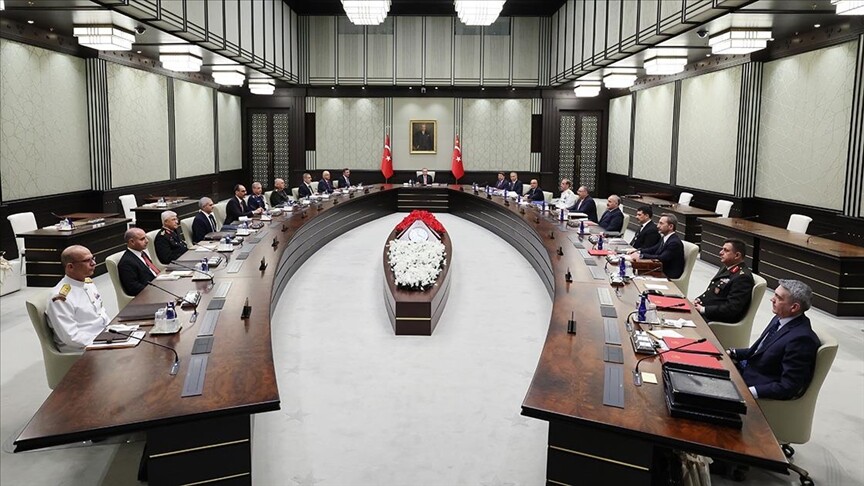 Türkiye'de yeni dönemin ilk Milli Güvenlik Kurulu toplantısı yapıldı