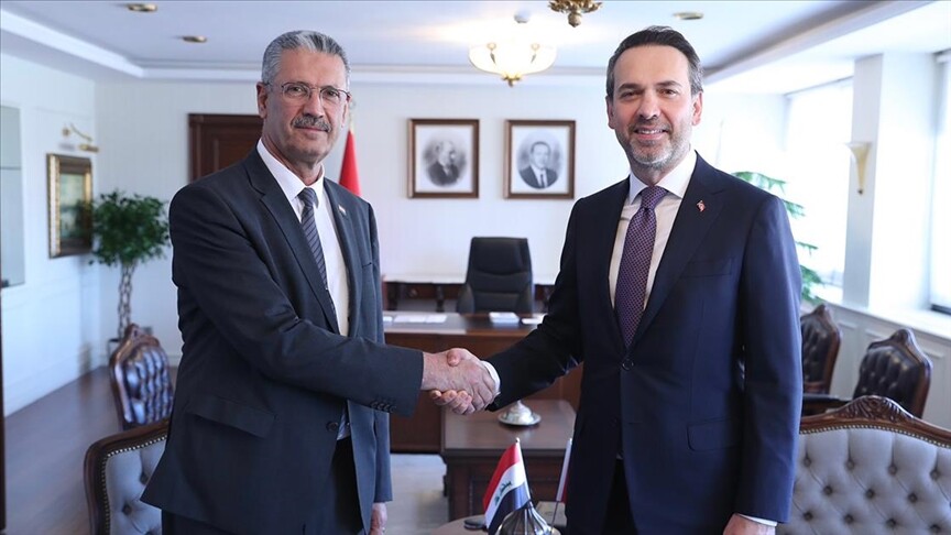Petrol Bakanı Abdulgani, Türkiye Enerji ve Tabii Kaynaklar Bakanı ile görüştü