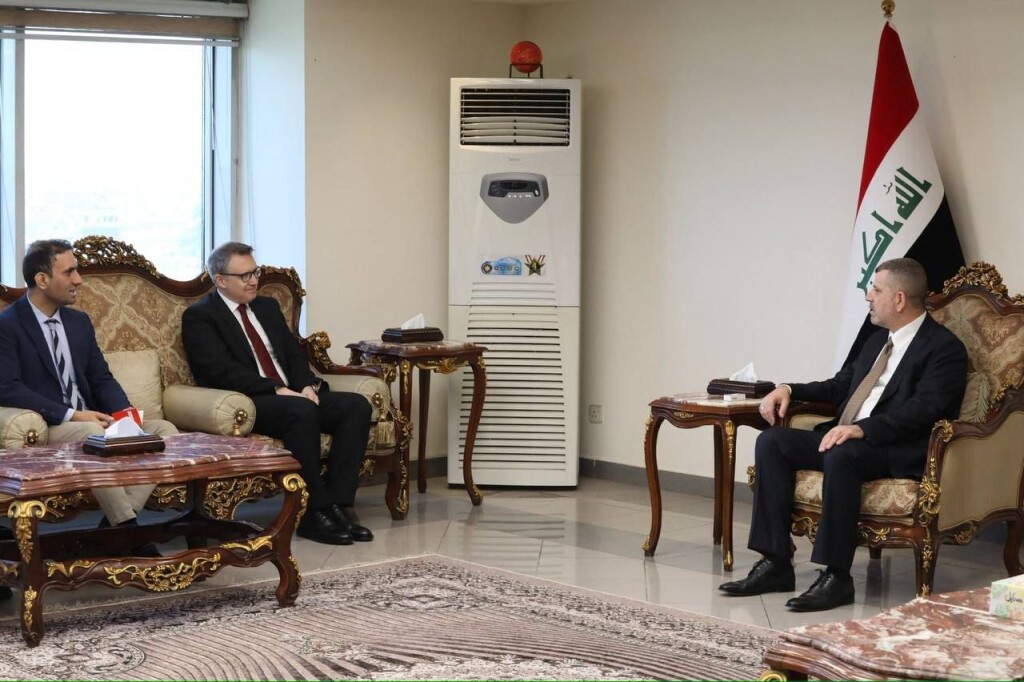 Ulaştırma Bakanı Vehb el-Haseni, Türkiye’nin Bağdat büyükelçisiyle görüştü.