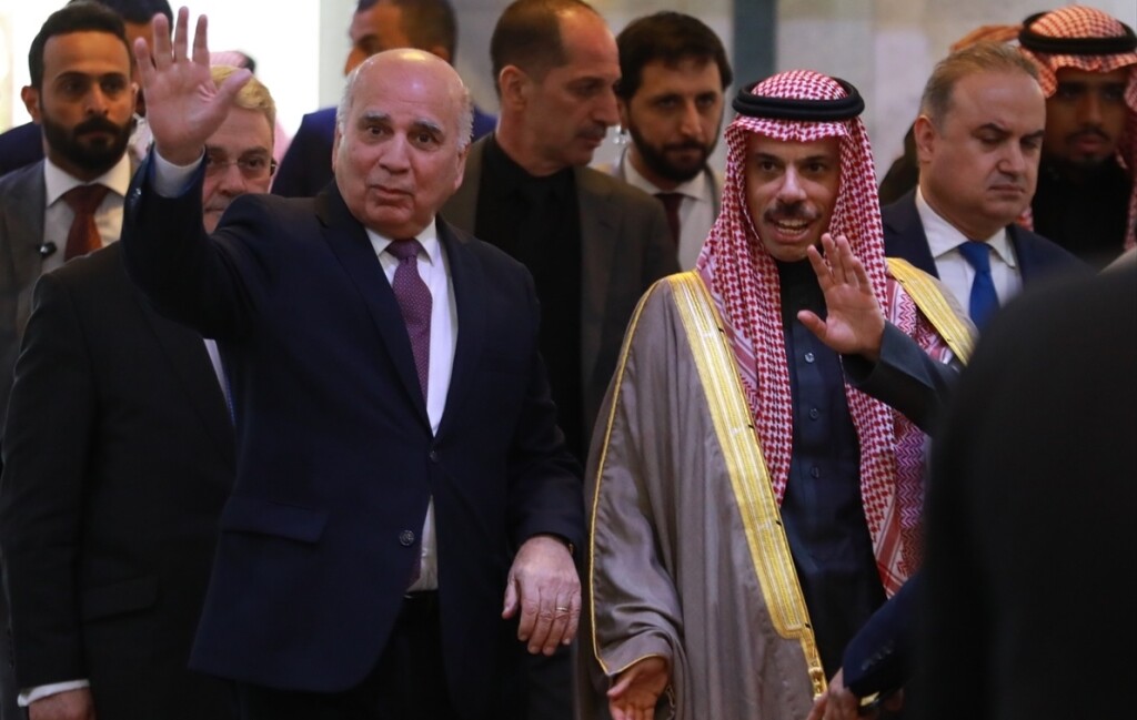 Suudi Arabistan Dışişleri Bakanı Faysal bin Ferhan, Bağdat'ta