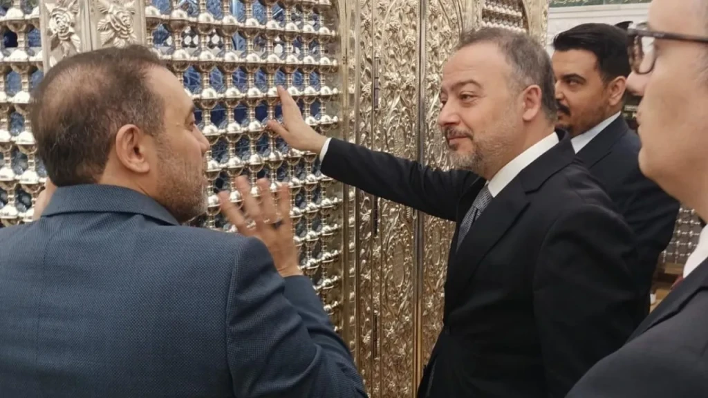 Bakan Yardımcısı Yılmaz, Irak'ta türbe ve külliyeleri ziyaret etti