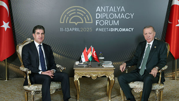 Türkiye Cumhurbaşkanı Erdoğan, IKBY Başkanı Barzani ile görüştü