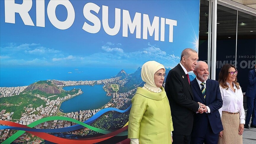 Türkiye Cumhurbaşkanı Erdoğan, G20 Liderler Zirvesi resmi karşılama törenine katıldı