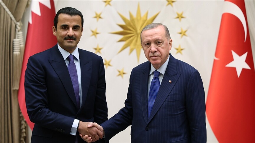 Türkiye Cumhurbaşkanı Erdoğan, Katar Emiri Al Sani ile telefonda görüştü
