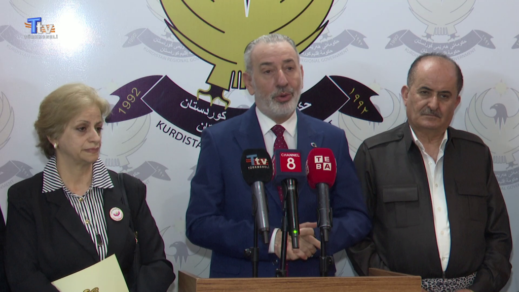 IKBY Bölge Bakanı Aydın Maruf Erbil’de etnik ve dini oluşum temsilcileriyle görüştü.