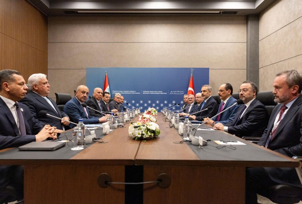 Irak ve Türkiye beşinci güvenlik toplantısını Antalya'da gerçekleştirdi
