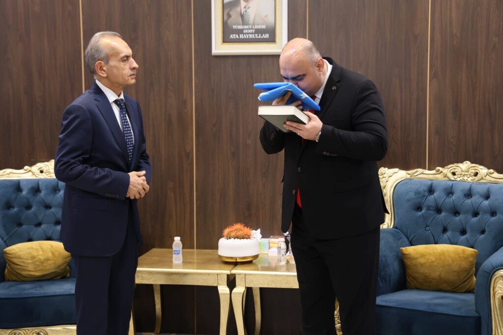 Irak Türkmen Cephesi'nde devir teslim töreni gerçekleşti