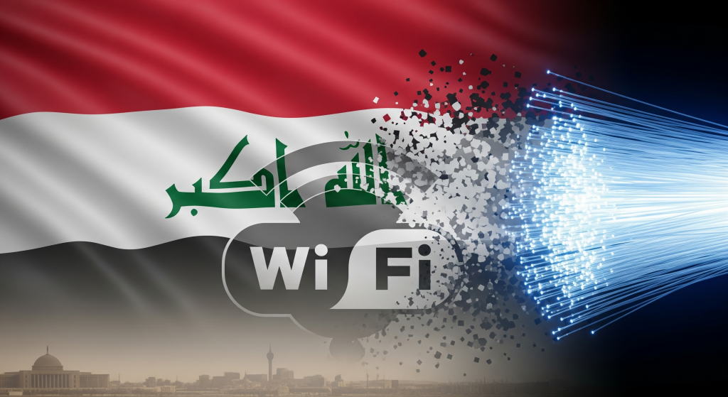 Irak’ta Wi-Fi dönemi sona eriyor: Yerini fiber internet alacak