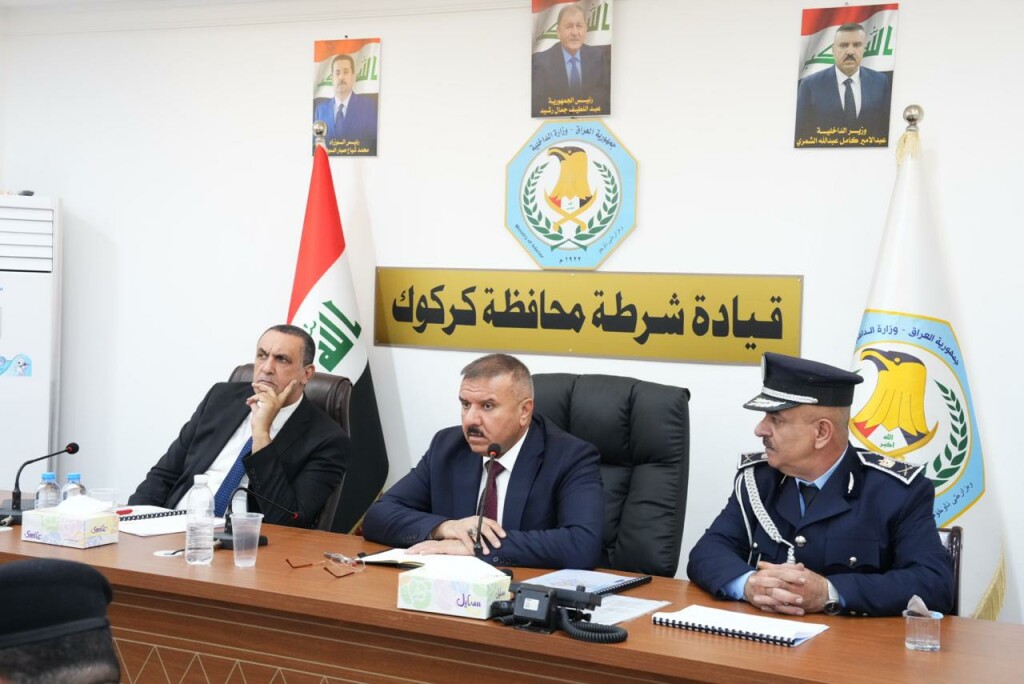 Kerkük Polis Teşkilatında geçici görev değişimi