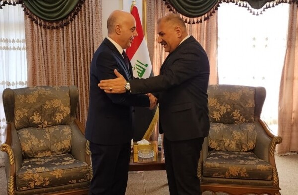 Büyükelçi Ali Rıza Güney, Sanayi Bakanı Menhal Aziz ile Görüştü