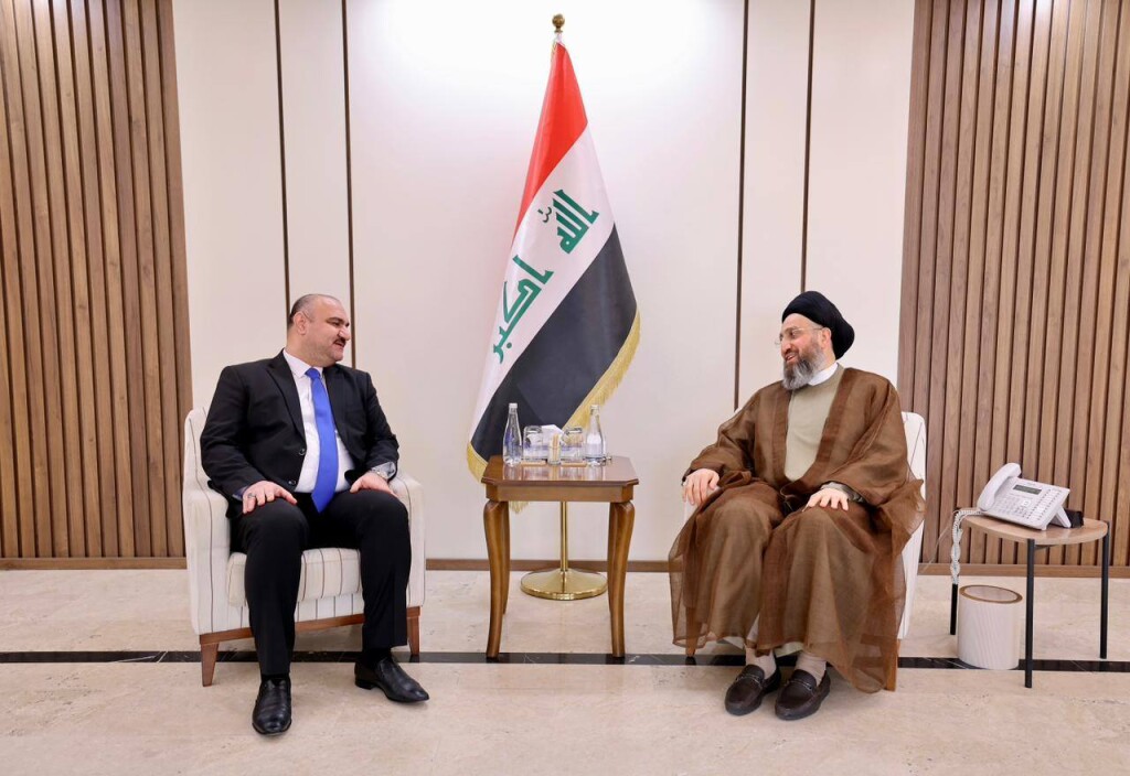Irak Türkmen Cephesi Başkanı Mehmet Seman Ağa, Ammar el-Hekim ile görüştü
