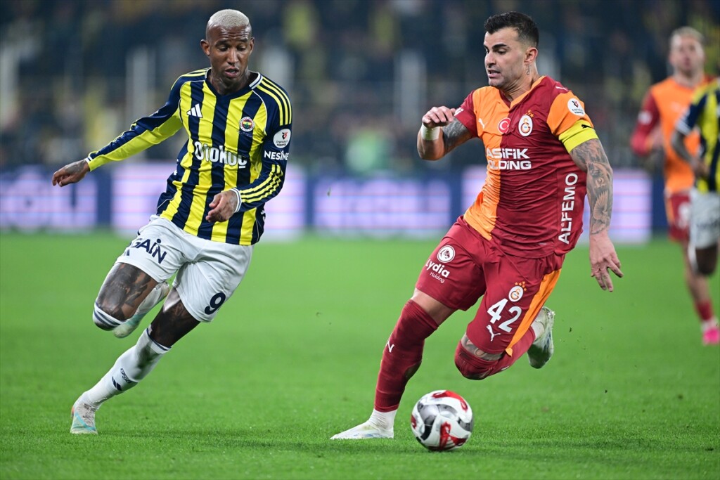 Fenerbahçe-Galatasaray derbisi 1-1 bitti