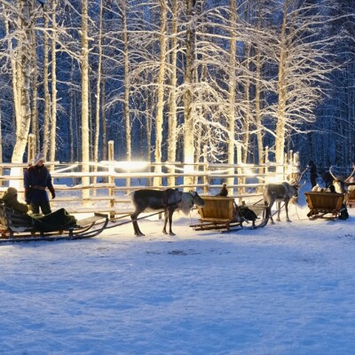Kuzey Kutup Dairesi'nin üzerinden geçen masalsı Fin kenti