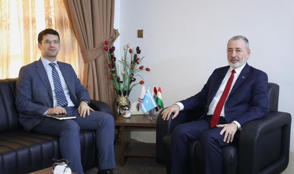 Bakan Maruf, Erbil Başkonsolos Muavini Kapucu ile görüştü
