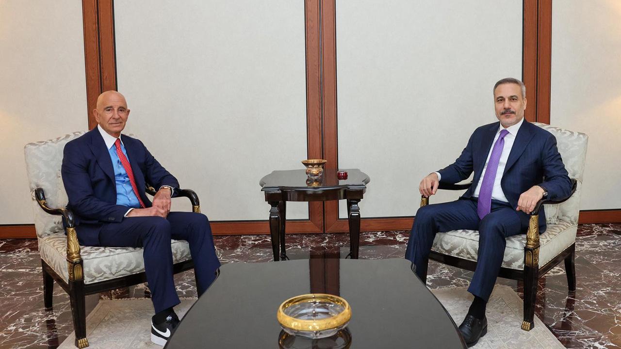 Bakan Fidan, ABD'nin Ankara Büyükelçisi Barrack'ı kabul etti