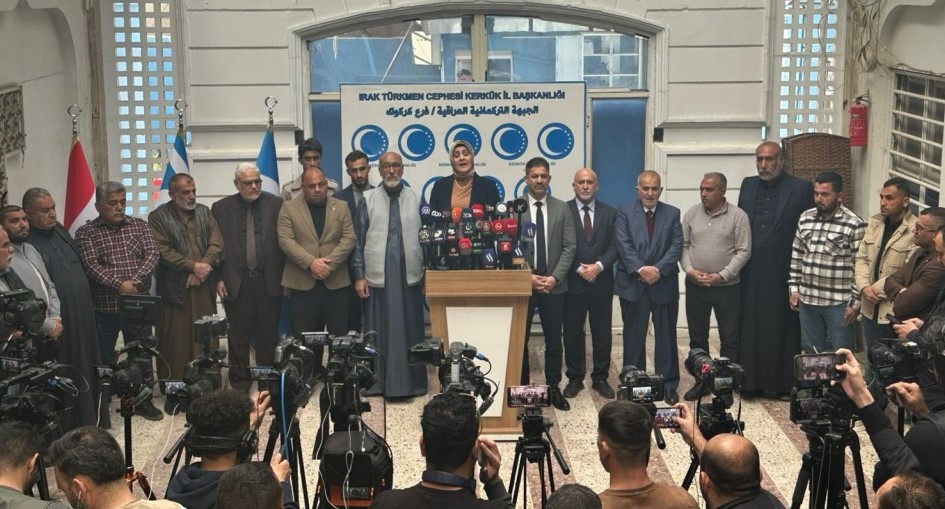 Irak Türkmen Cephesi basın toplantısı düzenledi
