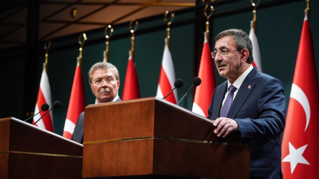 Türkiye Cumhurbaşkanı Yardımcısı Yılmaz: Kıbrıslı Rumlar çözüm konusunda samimi değil
