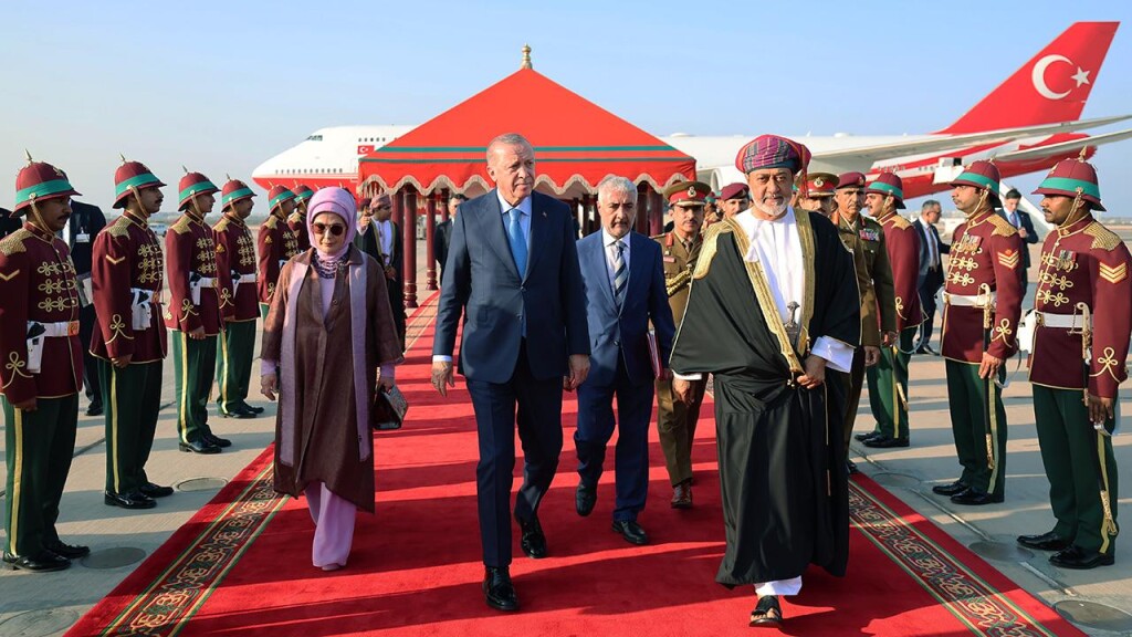 Türkiye Cumhurbaşkanı Erdoğan Umman'da