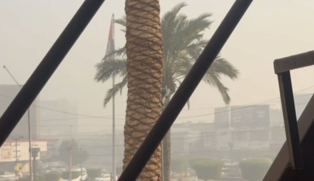 Bağdat’ı yoğun duman kapladı: Hava kirliliği tehlikeli seviyede