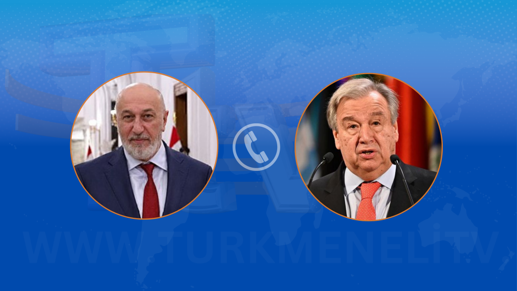 BM Genel Sekreteri Guterres’ten Cumhurbaşkanı Nizar Amidi’ye tebrik mesajı