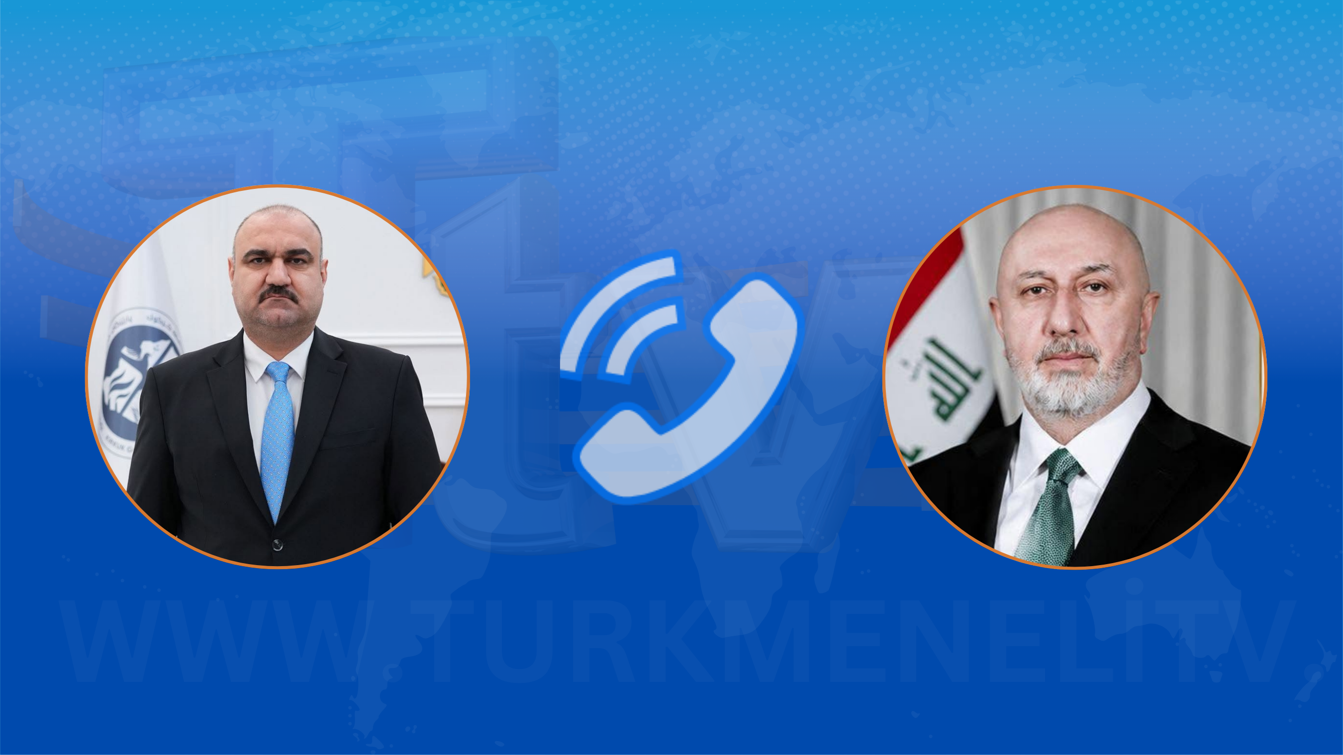 Cumhurbaşkanı Nezar Amedi’den Kerkük Valisi Mehmet Seman Ağa’ya taziye telefonu
