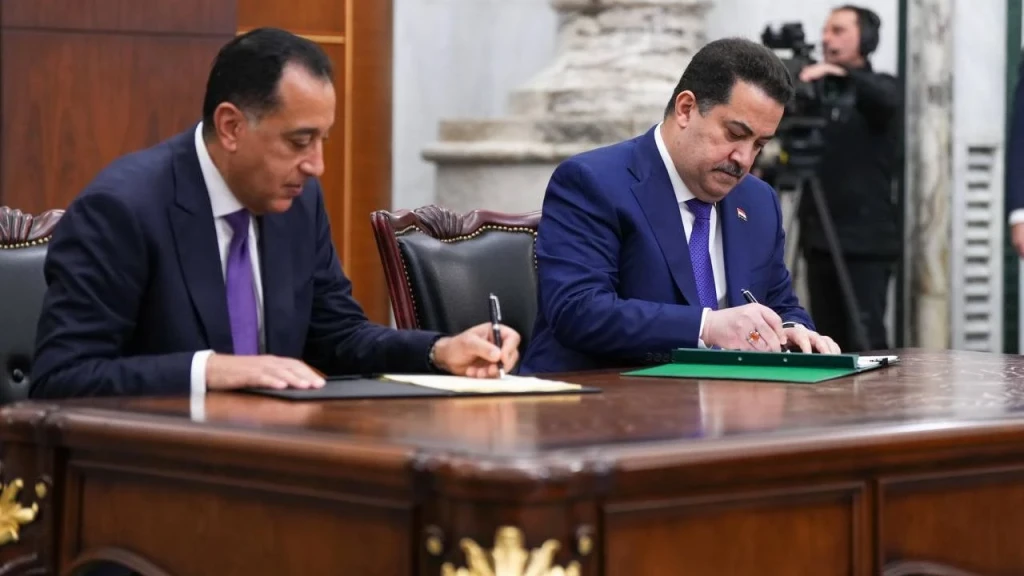 Irak ile Mısır arasında 12 iş birliği anlaşması imzalandı