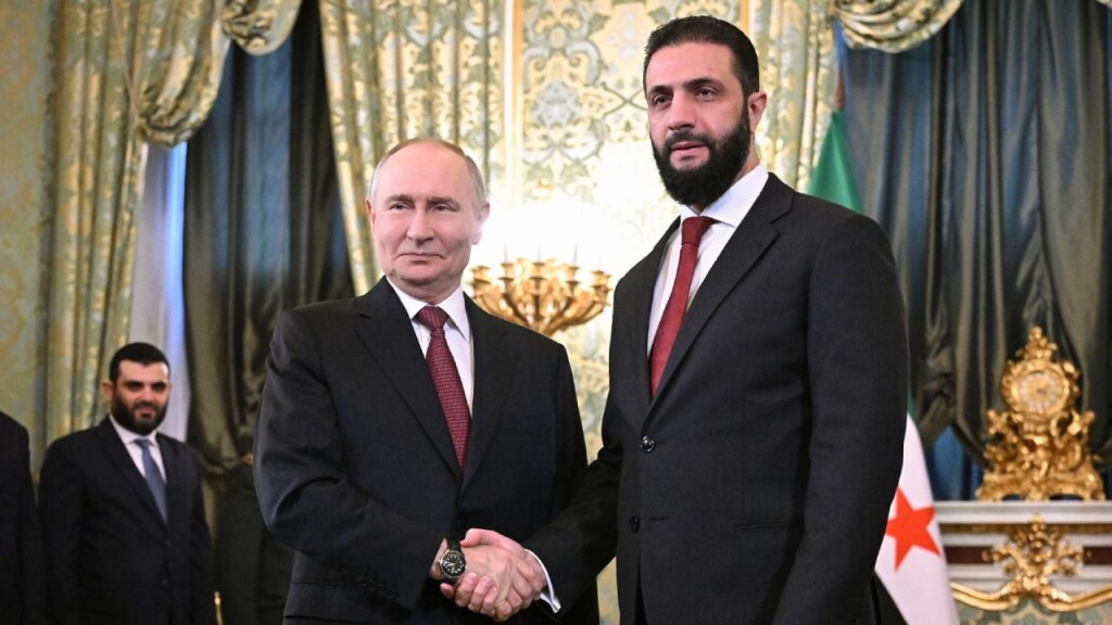 Rusya Devlet Başkanı Putin, Suriye Cumhurbaşkanı Şara ile bir araya geldi