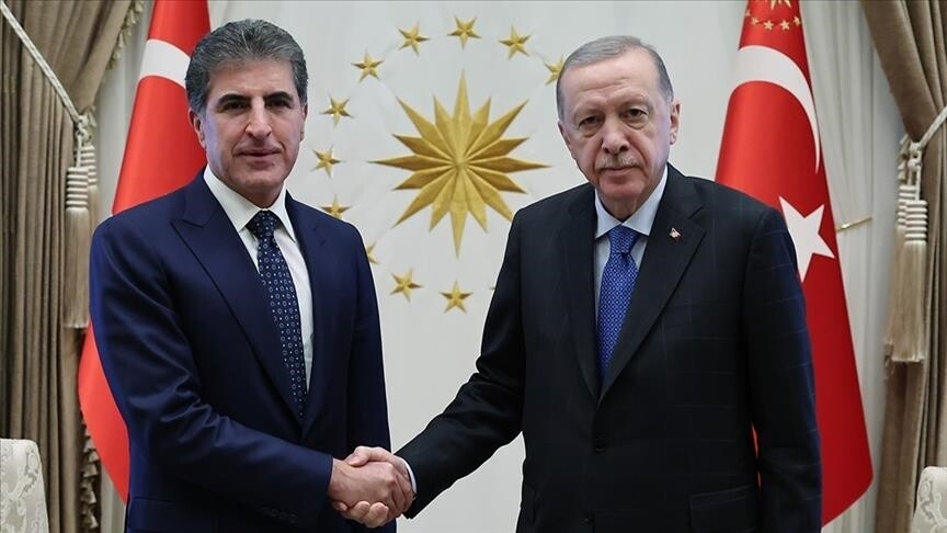 Türkiye Cumhurbaşkanı Erdoğan, IKBY Başkanı Barzani ile telefonda görüştü