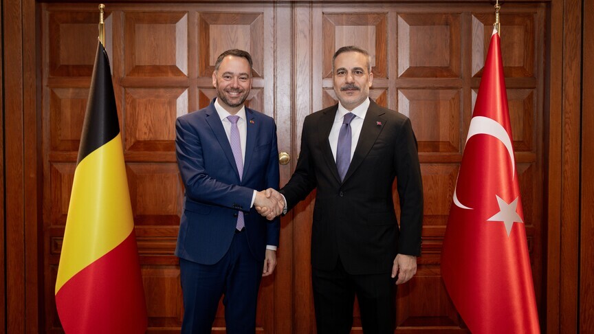 Türkiye Dışişleri Bakanı Fidan, Belçika Dışişleri Bakanı Prevot ile Ankara'da görüştü